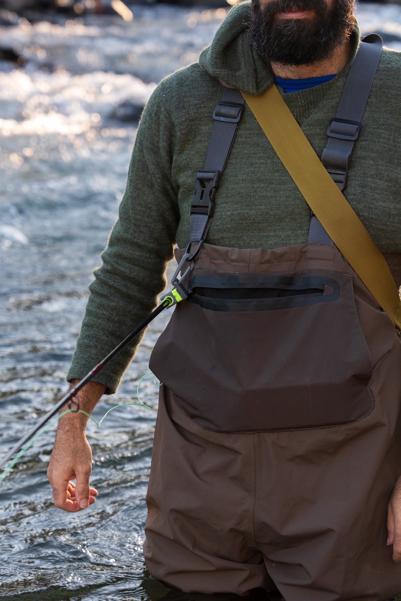 Rod Steward Hands Free Magnetic Rod Holder